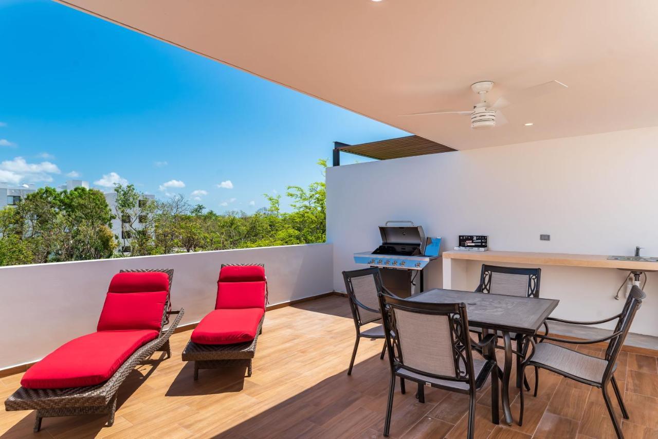 Entire House- 3Br With Private Roof Top Deck Плая-дель-Кармен Экстерьер фото